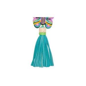NEW CONSUELA women's aqua butterfly charm in blue